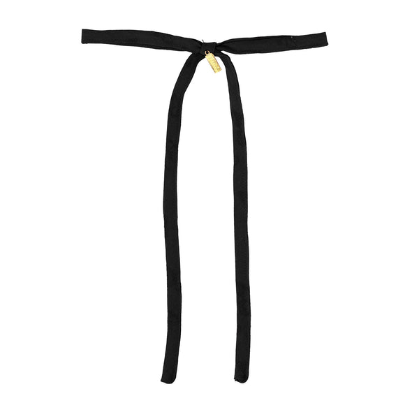 Butterfly Print Thin Long Bow