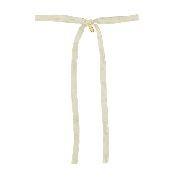 Butterfly Print Thin Long Bow