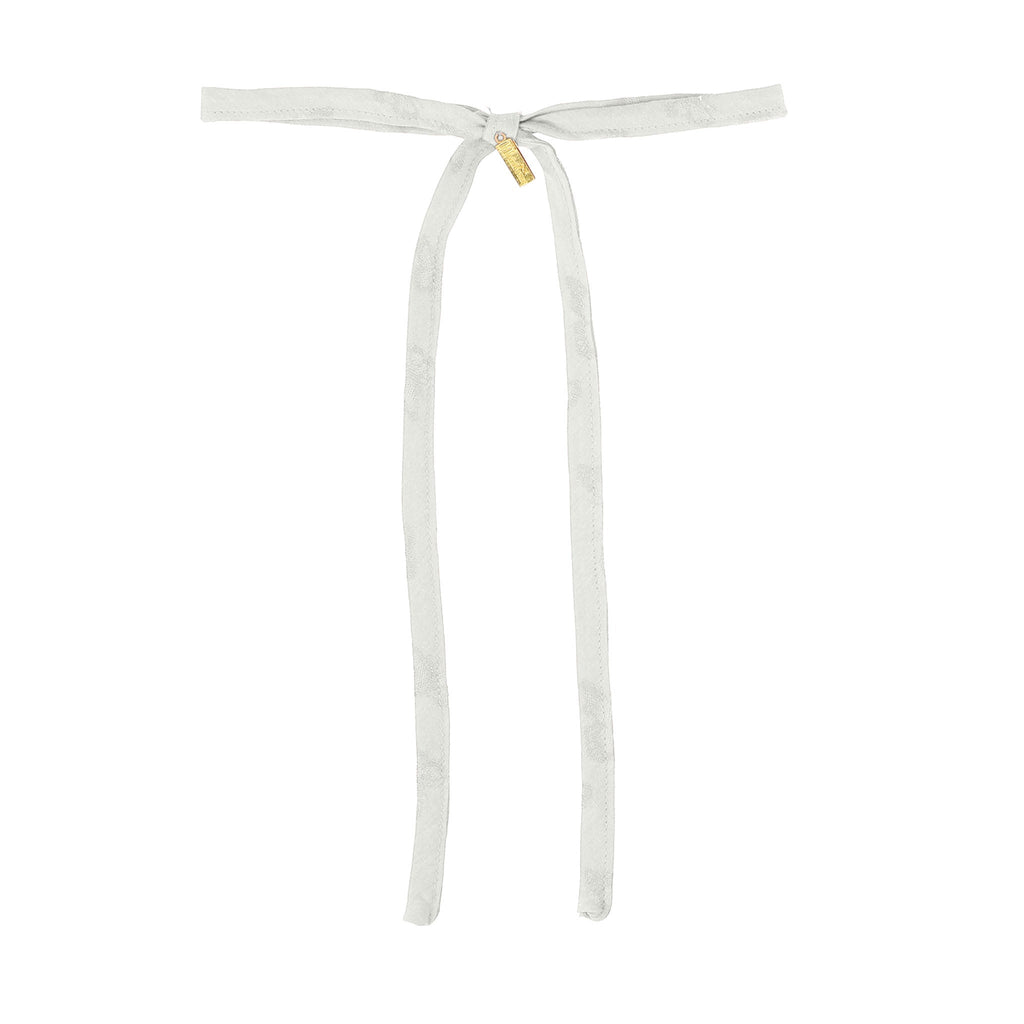 Butterfly Print Thin Long Bow