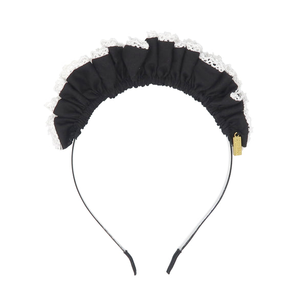 Gathered Lacy Edge Crown