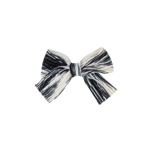 Crinkly Velour Mini Bow