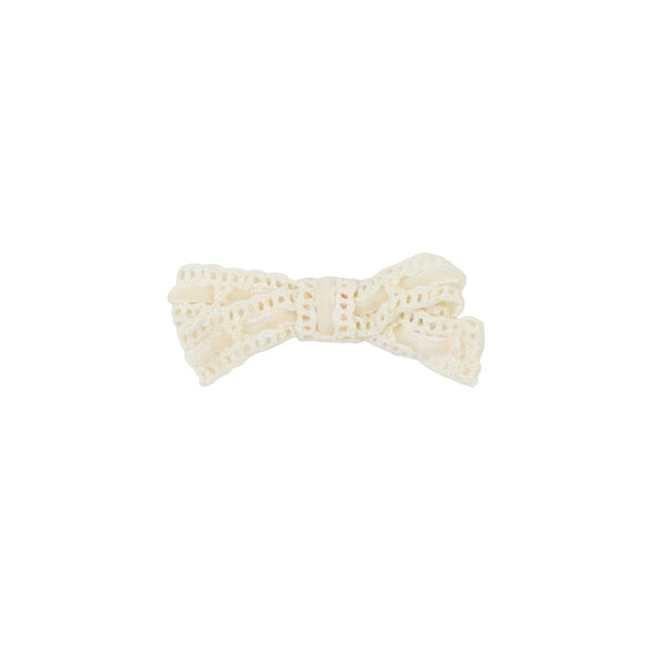 Winter Lace Mini Bow