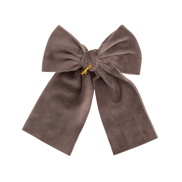 Stretch Velvet Medium Bow