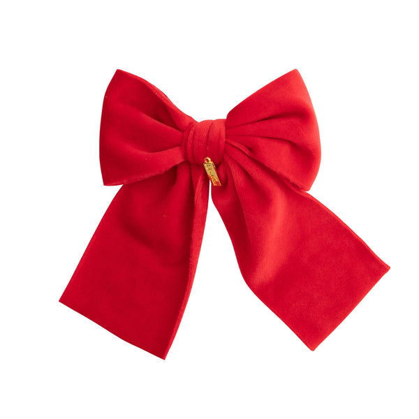 Stretch Velvet Medium Bow