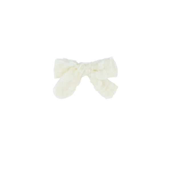 Cut Velvet Mini Bow