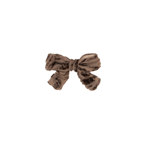 Cut Velvet Mini Bow