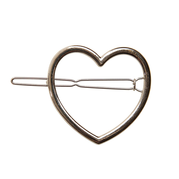 Denim Heart Clip