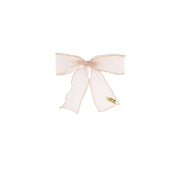 Wavy Tulle Medium Bow