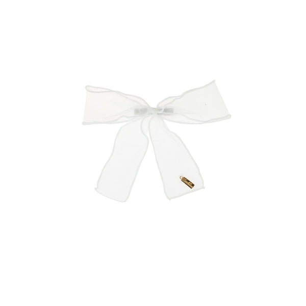 Wavy Tulle Medium Bow