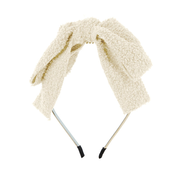 Sherpa Bow Headband