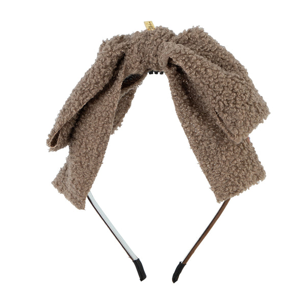 Sherpa Bow Headband