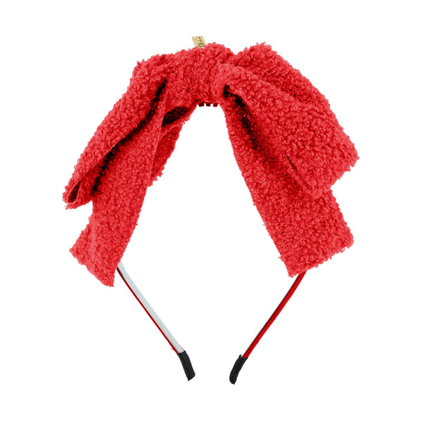 Sherpa Bow Headband