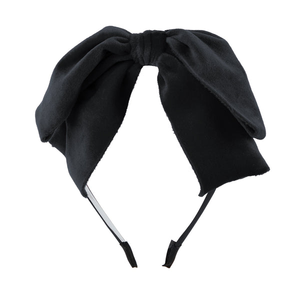 Stretch Velvet Bow Headband