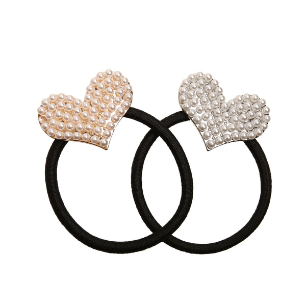 Pearly Heart Pony Holder