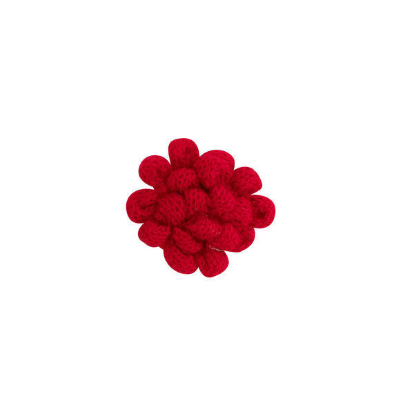 Crochet Flower Hairpin