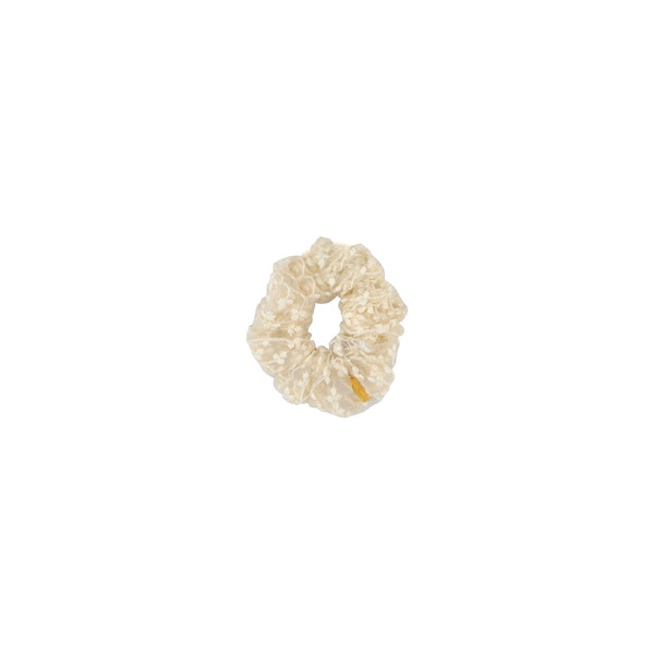 Tulle Blossoms Scrunchie